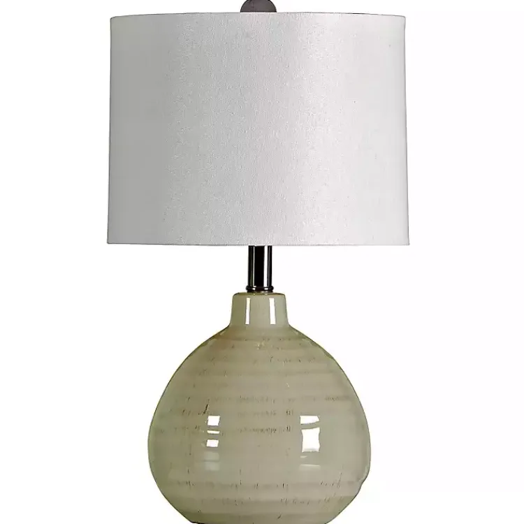 Table Lamps-Kirklands Home Cool Gray Table Lamp White