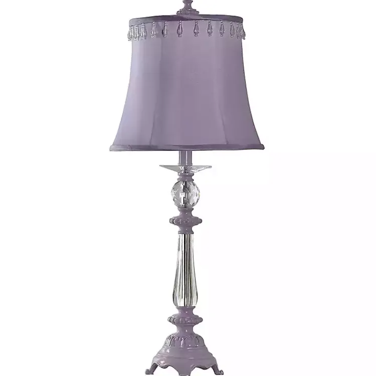 Table Lamps-Kirklands Home Dreams Table Lamp Purple