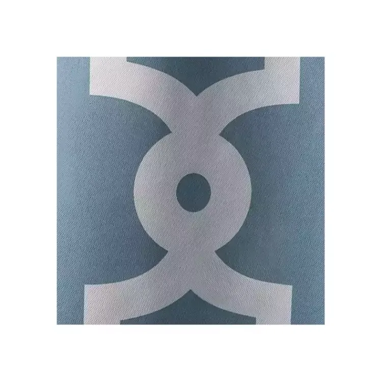 Curtains & Drapes-Kirklands Home Teal Maxwell Blackout Curtain Panel Set, 96 in. Blue