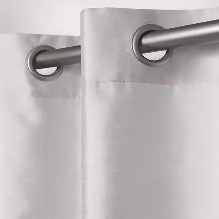 Curtains & Drapes-Kirklands Home Chateau Stripe Curtain Panel Set, 96 in. Black