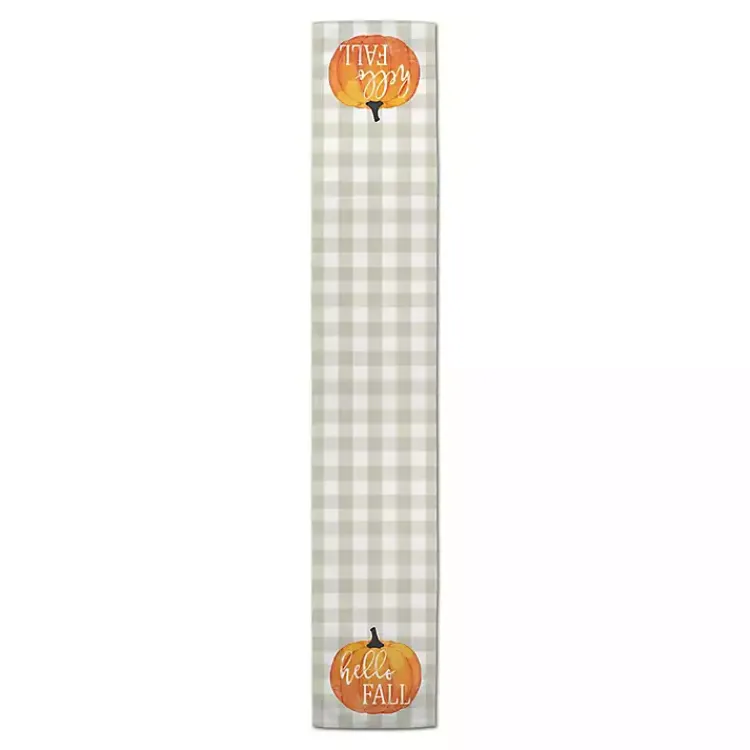 Table Linens-Kirklands Home Hello Fall Buffalo Check Table Runner
