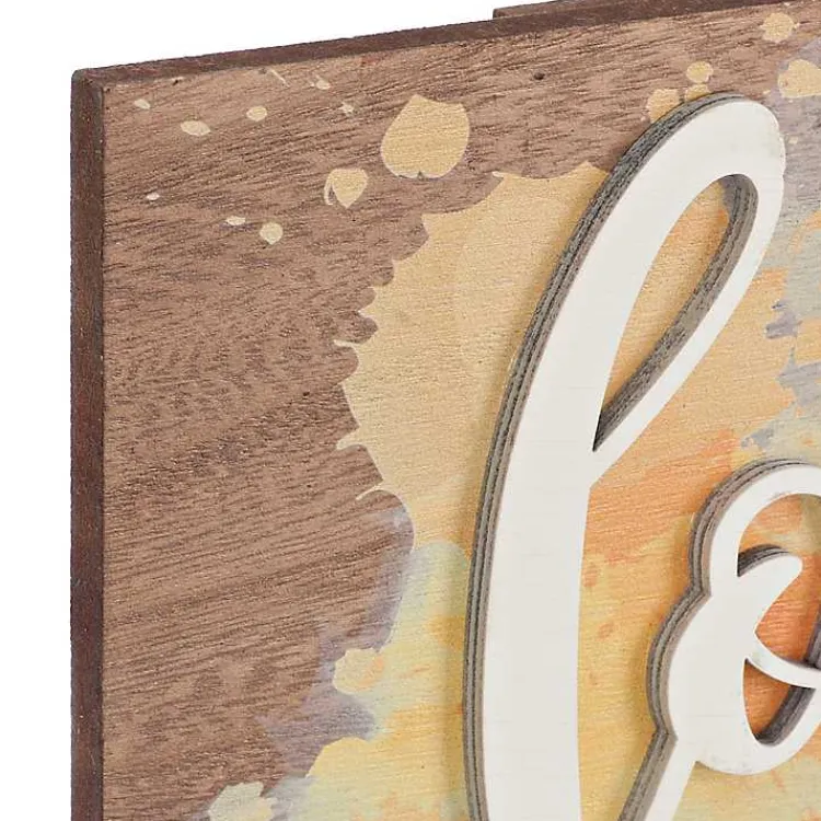 Wall Quotes & Signs-Kirklands Home Splattered Look What I Did Plaque with Clips Multi