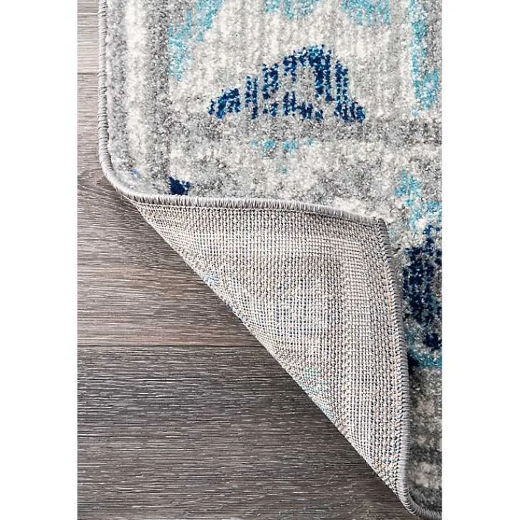 Area Rugs-Kirklands Home Blue Kiyoko Area Rug, 5x7 Multi
