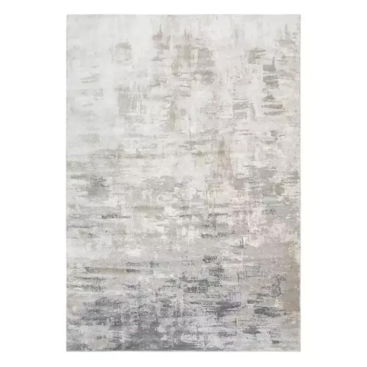 Area Rugs-Kirklands Home Tan Edward Abstract Area Rug, 5x7
