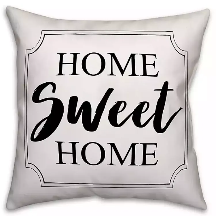 Outdoor Cushions & Pillows-Kirklands Home Home Sweet Home Outdoor Pillow