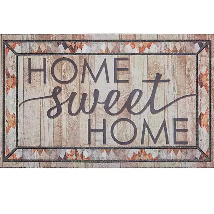 Doormats-Kirklands Home Rustic Sweet Home Doormat Tan