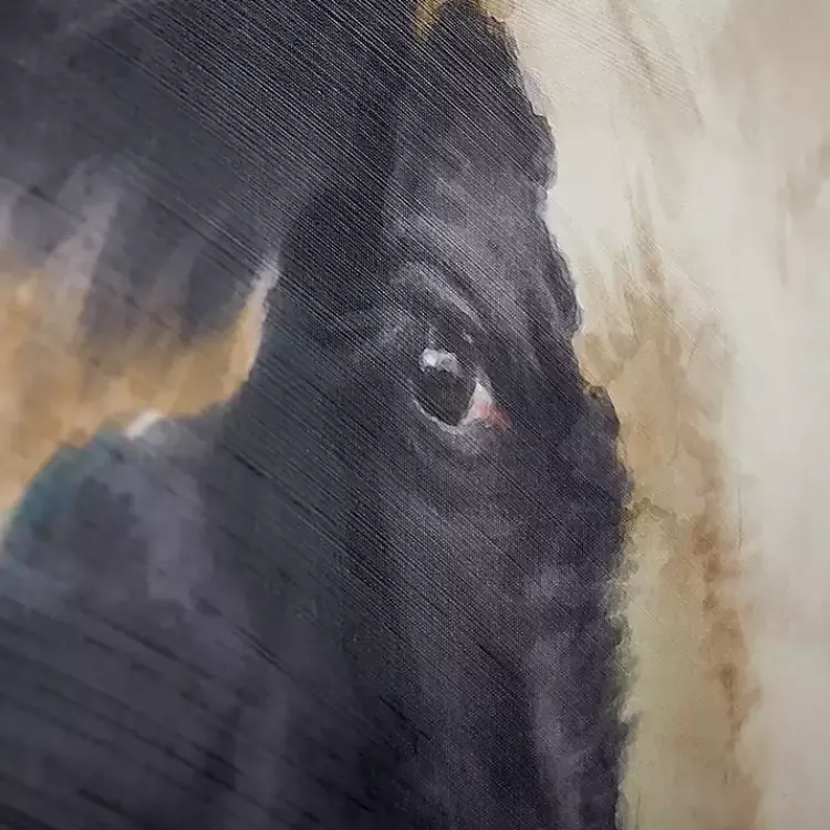 Canvas Art-Kirklands Home Magnolia Cow Canvas Art Print