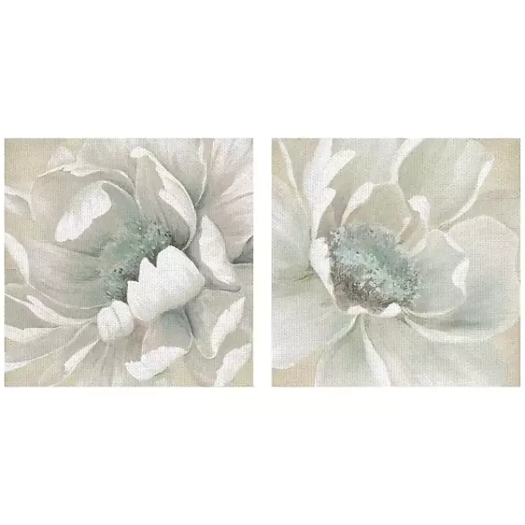 Canvas Art-Kirklands Home Winter Blooms I and II Canvas Art Prints, Set of 2