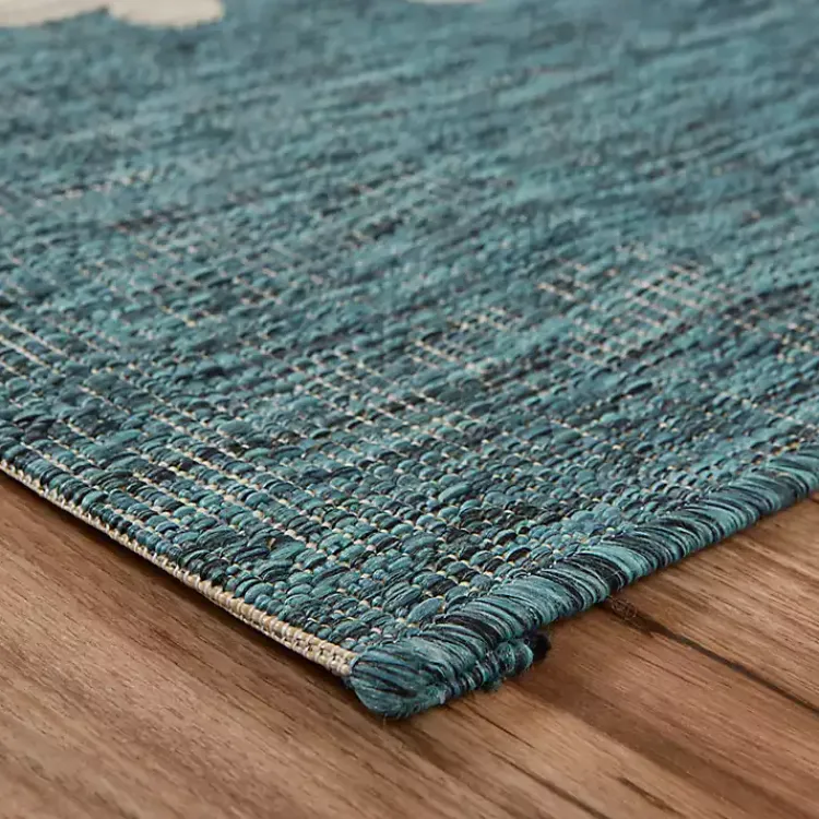 Outdoor Rugs-Kirklands Home Andros Reef Captiva Outdoor Area Rug, 7x9