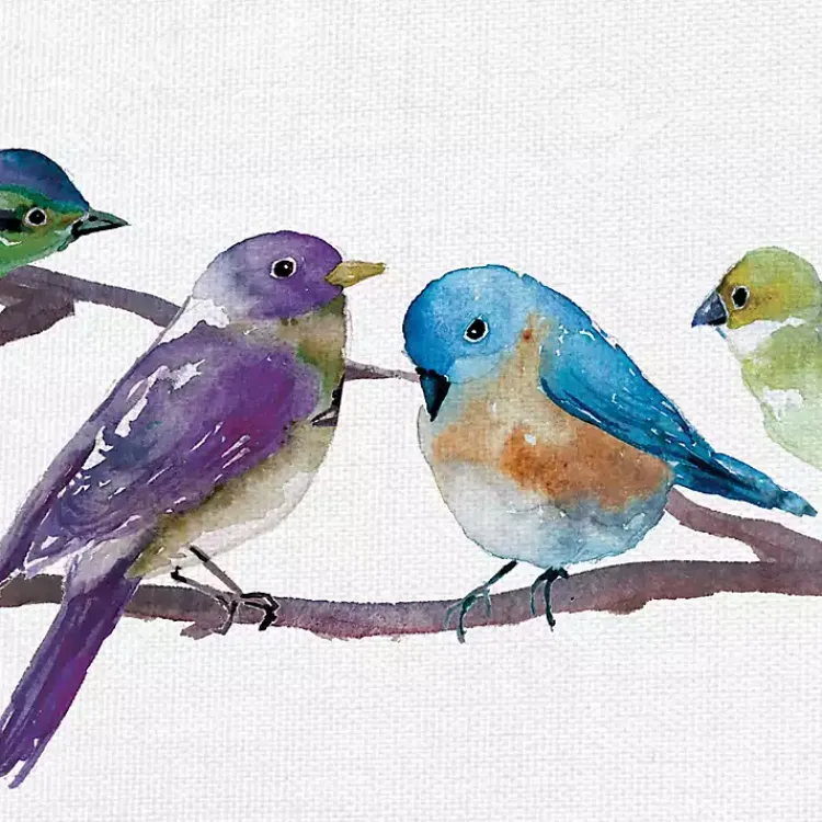 Canvas Art-Kirklands Home Colorful Bird Spot Canvas Art Print Multi