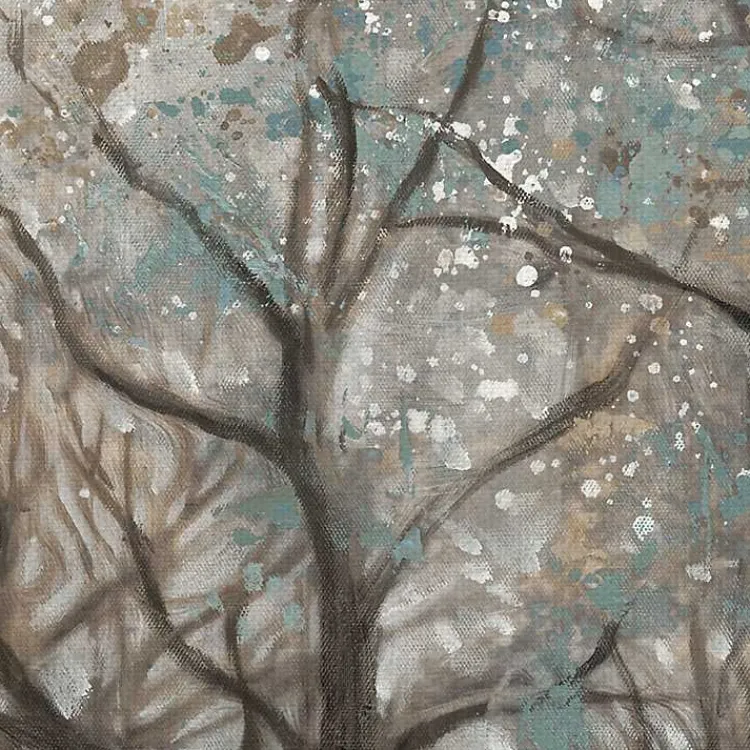 Canvas Art-Kirklands Home Momentary Quiet Platinum Panel Canvas Art Print Multi