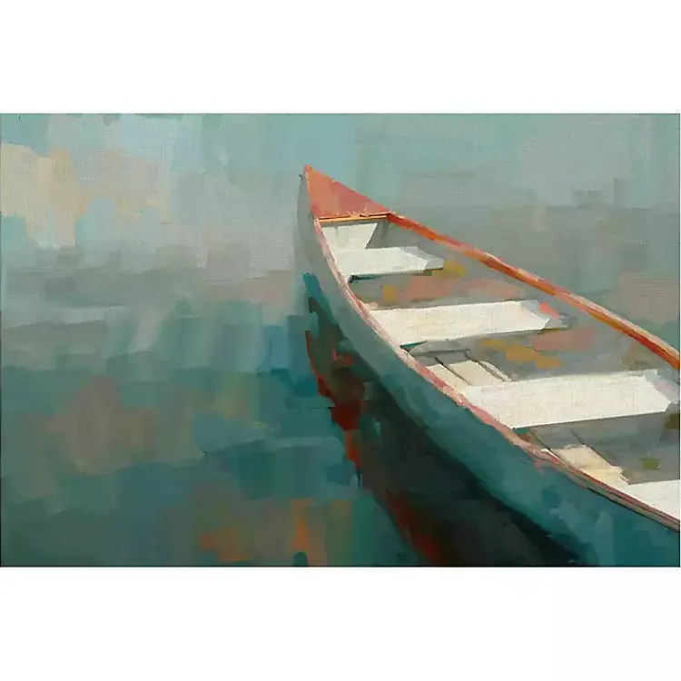 Canvas Art-Kirklands Home Coral Canoe I Canvas Art Print
