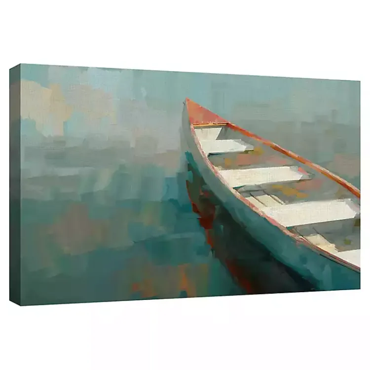 Canvas Art-Kirklands Home Coral Canoe I Canvas Art Print