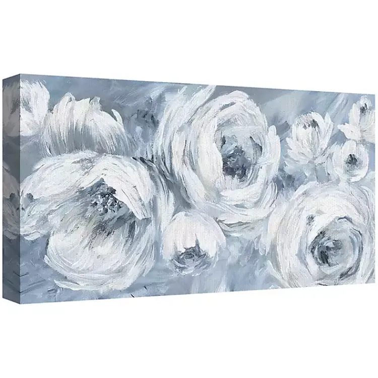 Canvas Art-Kirklands Home Contemporary Blues Canvas Art Print