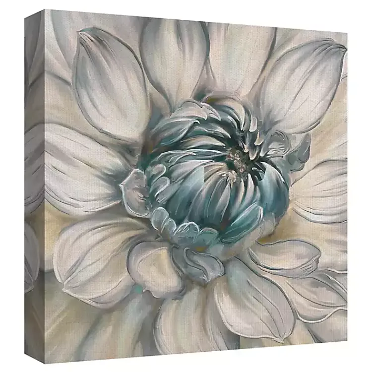 Canvas Art-Kirklands Home Daytime Blue Dahlia Canvas Art Prints, Set of 2