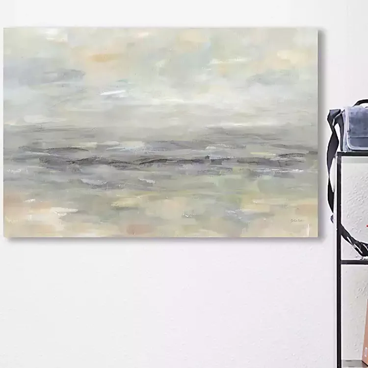 Canvas Art-Kirklands Home Stormy Gray Landscape Giclee Canvas Art Print