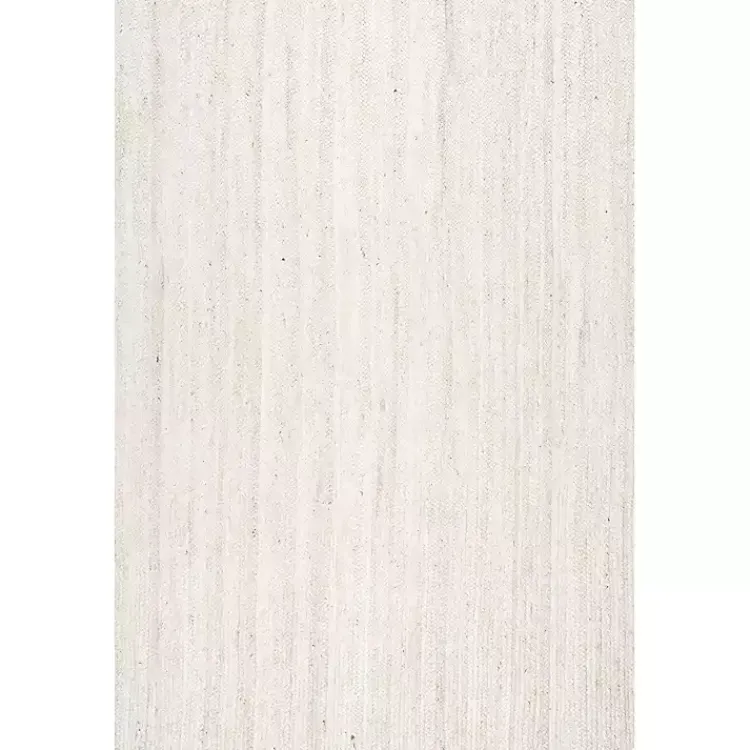 Area Rugs-Kirklands Home Reno Woven Area Rug, 3x5 White