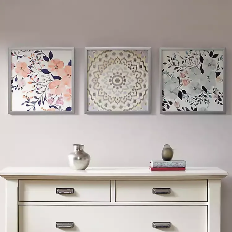 Framed Art-Kirklands Home Summer Bliss Framed Art Prints, Set of 3