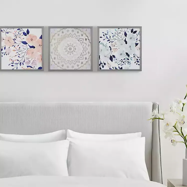 Framed Art-Kirklands Home Summer Bliss Framed Art Prints, Set of 3