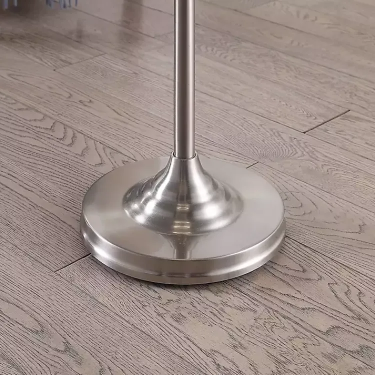 Floor Lamps-Kirklands Home Crystal Orb Stacked Floor Lamp White