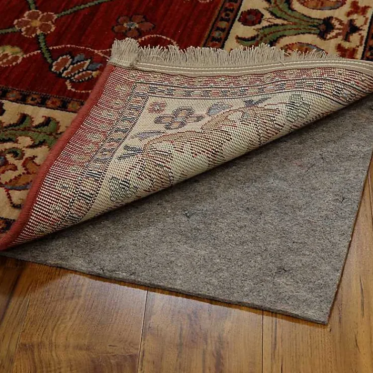 Area Rugs-Kirklands Home Dual Surface Area Rug Pad, 8x10 Gray