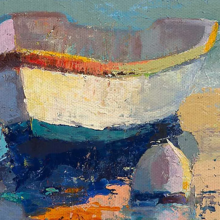 Canvas Art-Kirklands Home Bottle Green Boat Wrapped Canvas Art Print Multi