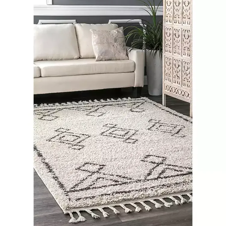 Area Rugs-Kirklands Home Macey Moroccan Diamond Area Rug, 8x10