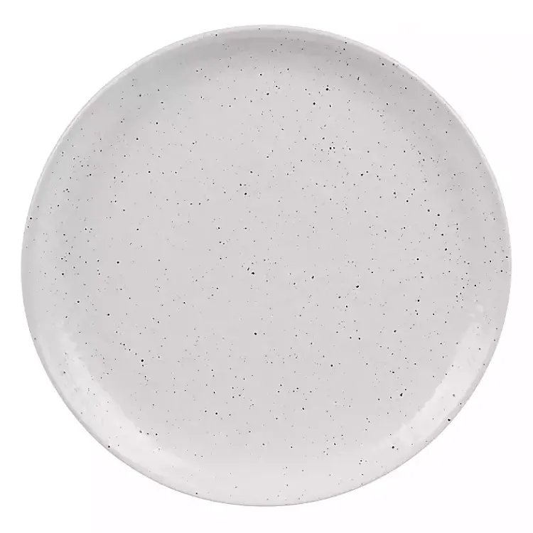 Dinnerware-Kirklands Home Speckled Cream Simple Things Dinner Plate Ivory