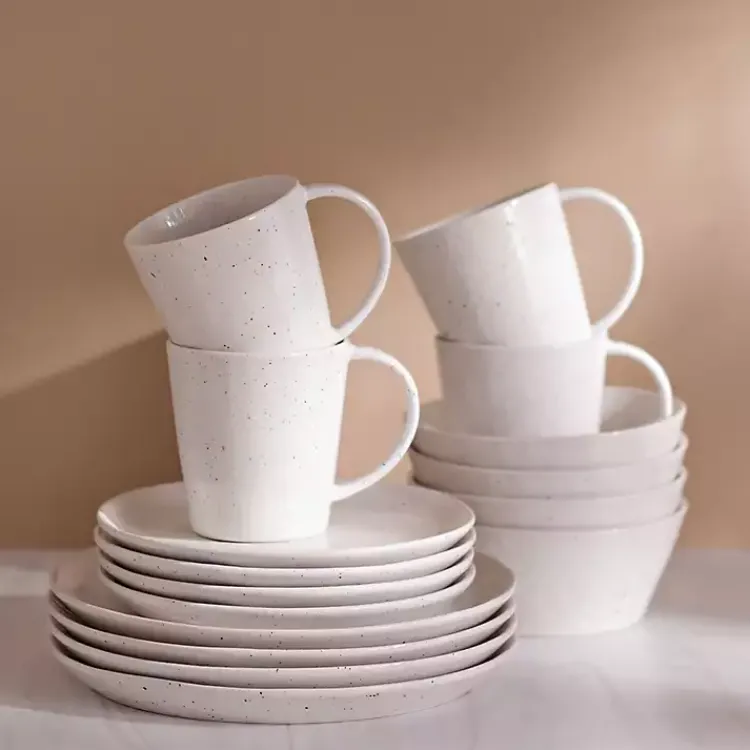 Dinnerware-Kirklands Home Cream Simple Things Bowls, Set of 4 Ivory