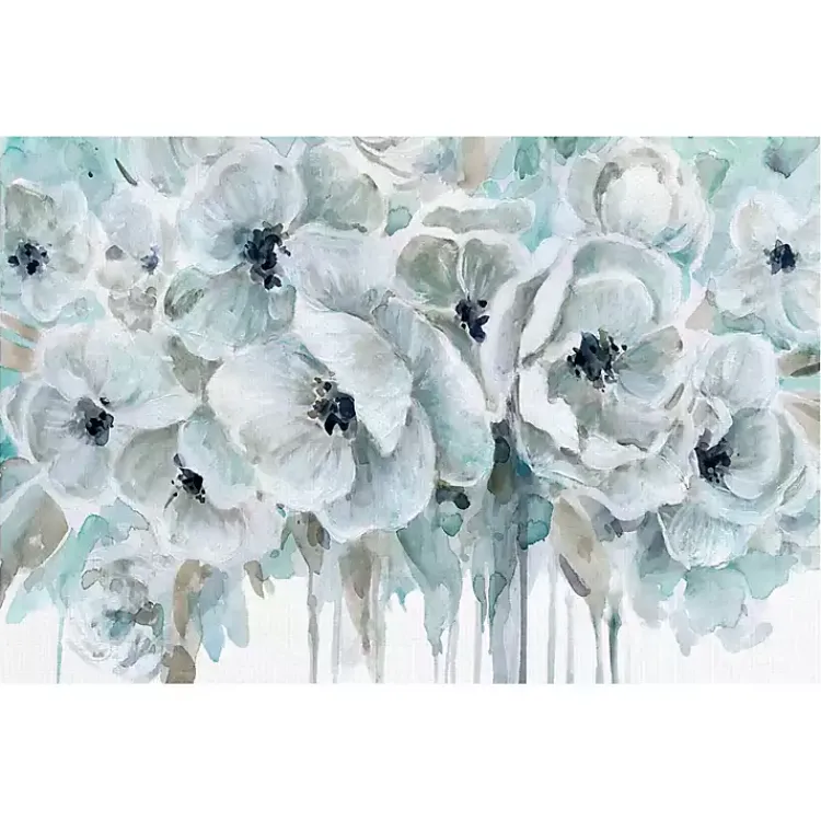 Canvas Art-Kirklands Home Teal Harmony Canvas Art Print by Carol Robinson