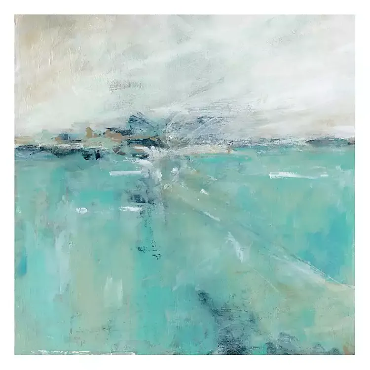 Canvas Art-Kirklands Home Ocean's Expanse Giclee Canvas Art Print Blue