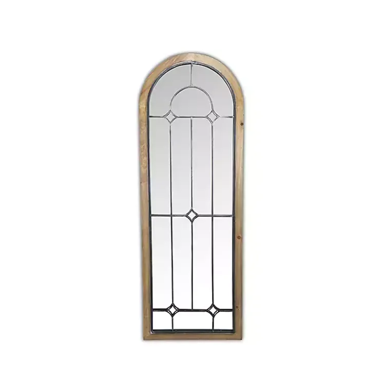 Decorative Mirrors-Kirklands Home Arched Windowpane Wall Mirror