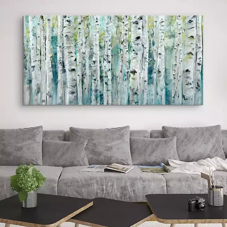 Canvas Art-Kirklands Home Spring Birches Canvas Art Print