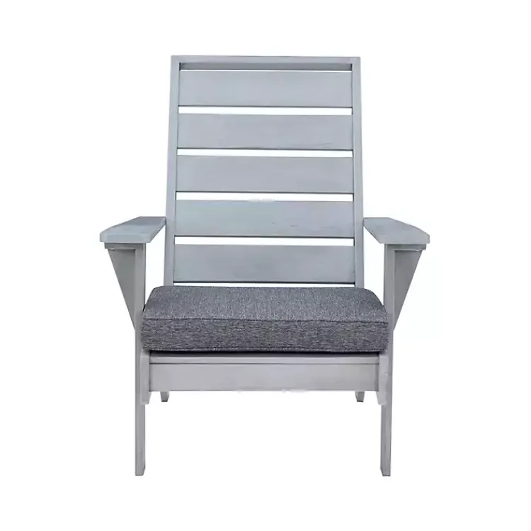 Outdoor Seating-Kirklands Home Lanier Chair with Cushion Gray