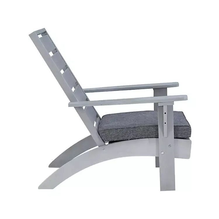Outdoor Seating-Kirklands Home Lanier Chair with Cushion Gray