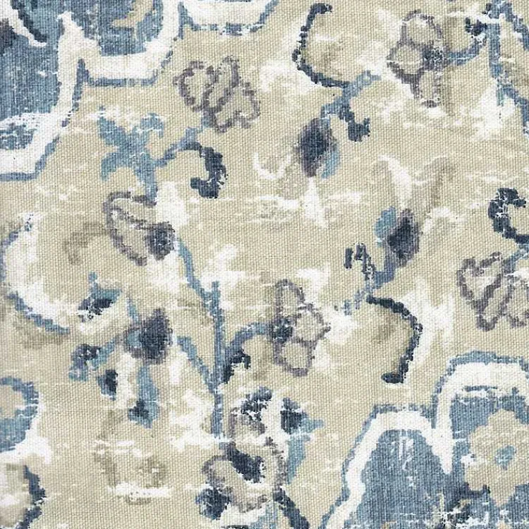 Benches & Ottomans-Kirklands Home Decorative Antique Storage Bench Blue