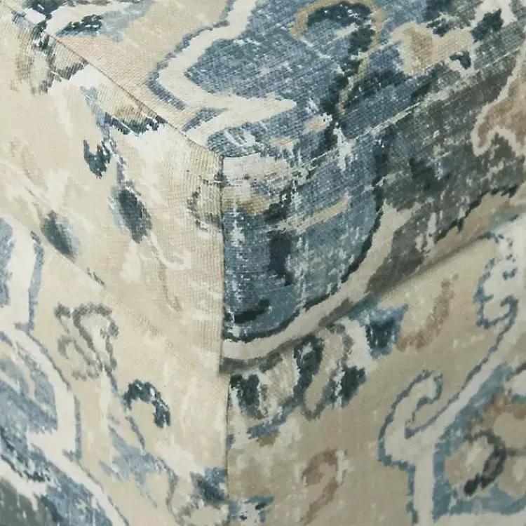 Benches & Ottomans-Kirklands Home Decorative Antique Storage Bench Blue