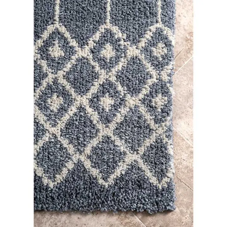 Area Rugs-Kirklands Home Barbara Moroccan Area Rug, 5x8 Gray