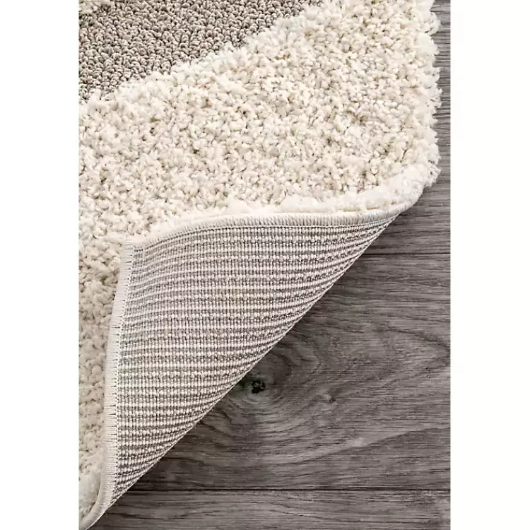 Area Rugs-Kirklands Home Ivory Swirl Carolyn Area Rug, 5x8
