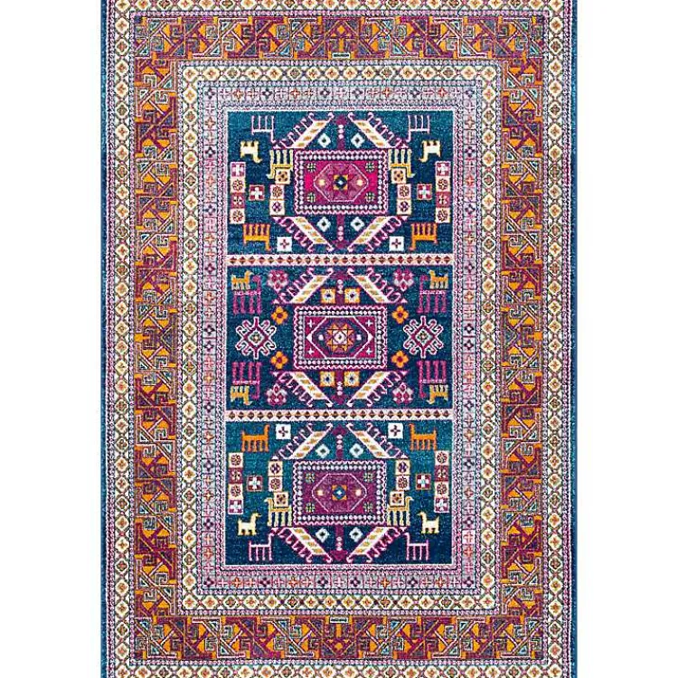 Area Rugs-Kirklands Home -Color Tribal Marisela Area Rug, 5x7 Multi