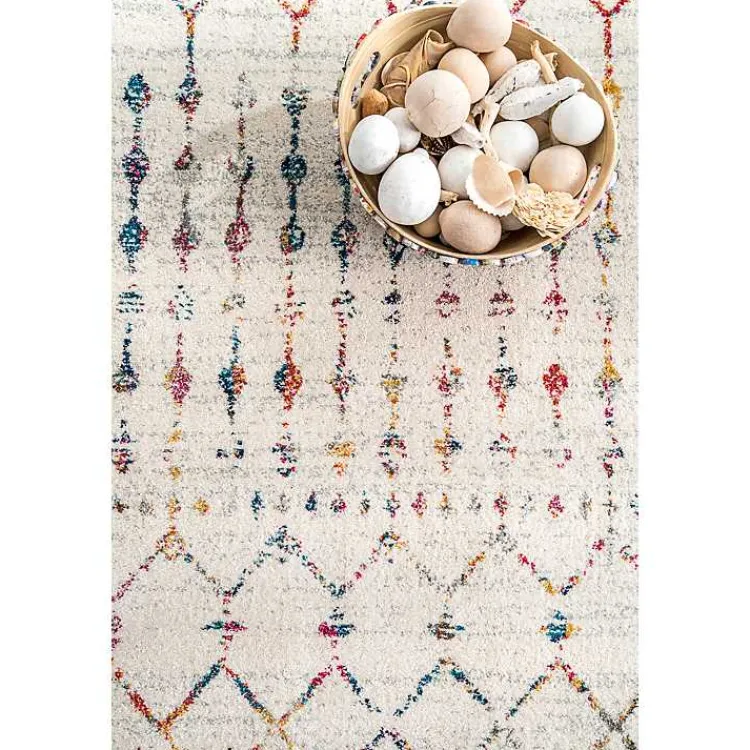Area Rugs-Kirklands Home color Blythe Moroccan Area Rug, 8x10 Multi