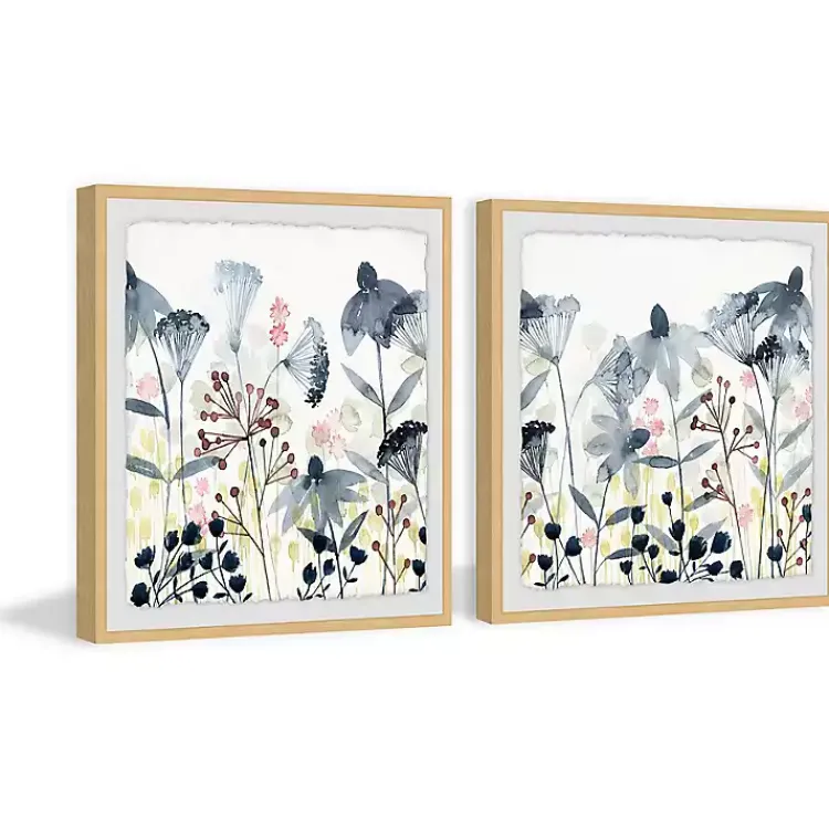 Framed Art-Kirklands Home Happy Garden Diptych Framed Art Prints, Set of 2
