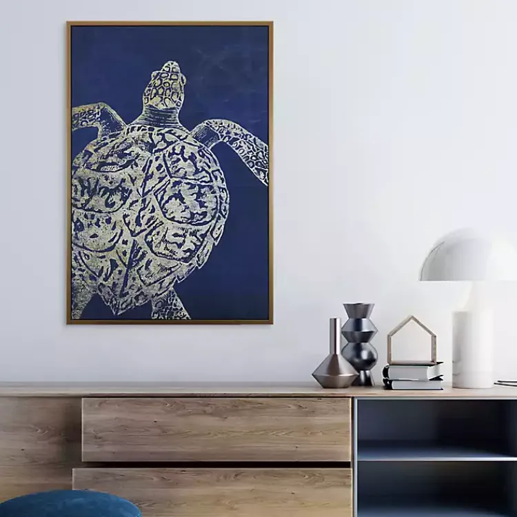 Framed Art-Kirklands Home Turtle Sea Creature Framed Art Print