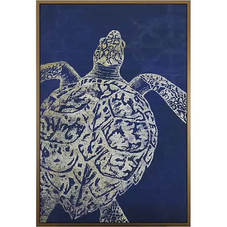 Framed Art-Kirklands Home Turtle Sea Creature Framed Art Print