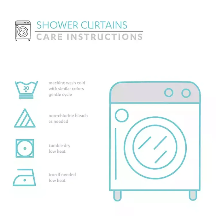 Shower Curtains-Kirklands Home Blush and Gray Weeping Flower Shower Curtain Pink