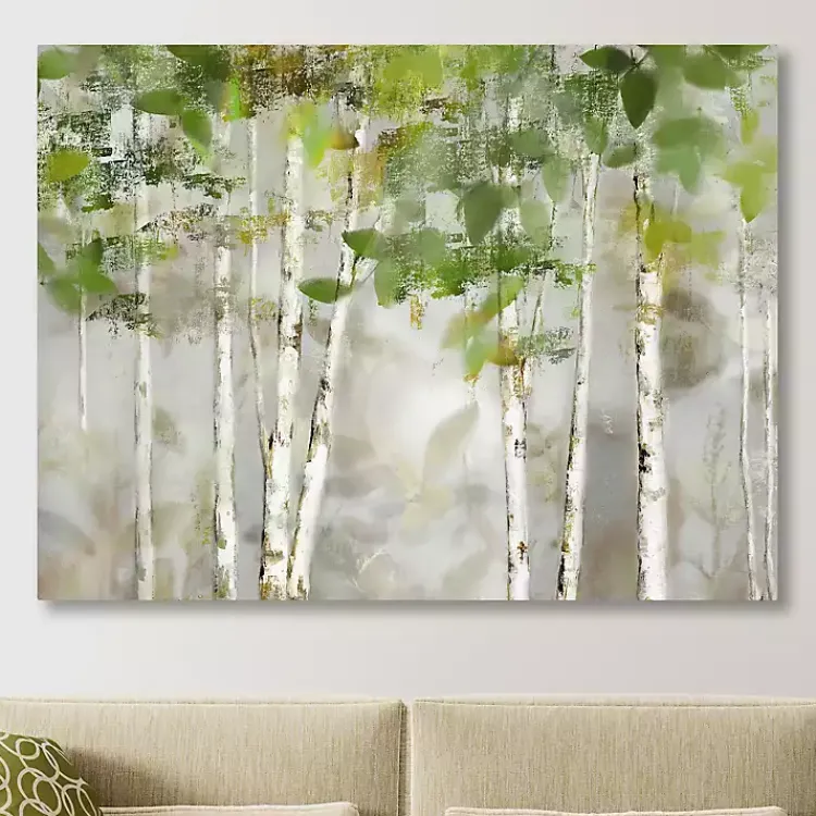 Canvas Art-Kirklands Home Evergreen Forest Giclee Canvas Art Print