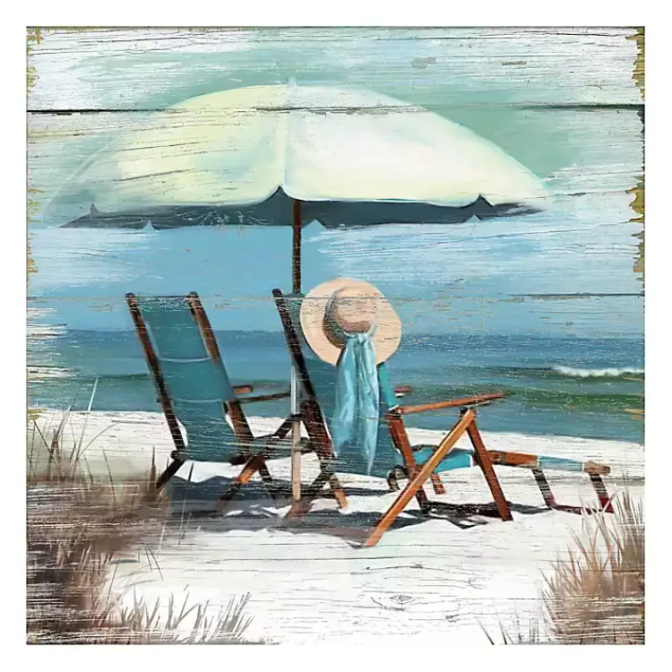 Canvas Art-Kirklands Home Perfect Spot Canvas Art Print, 20x20 in. Blue