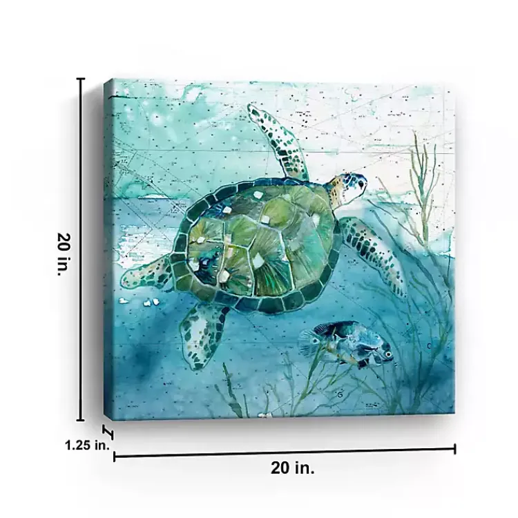 Canvas Art-Kirklands Home Island Swim I Giclee Canvas Art Print