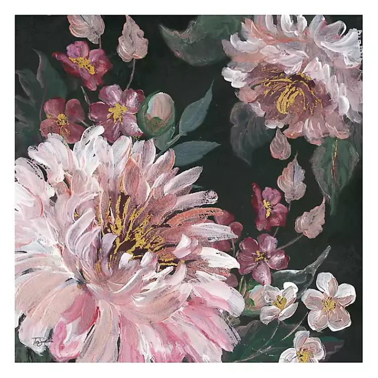 Canvas Art-Kirklands Home Romantic Moody Roses Giclee Canvas Art Print