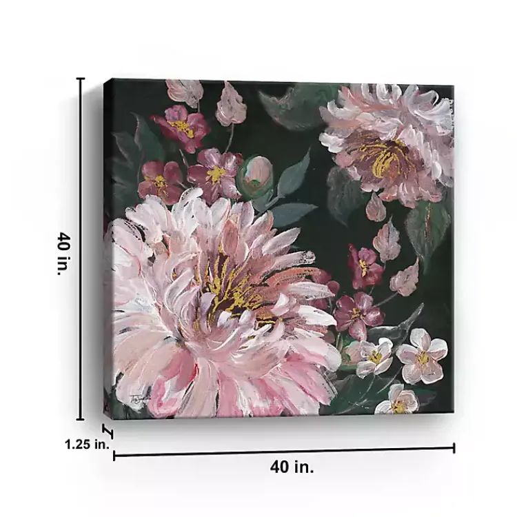 Canvas Art-Kirklands Home Romantic Moody Roses Giclee Canvas Art Print